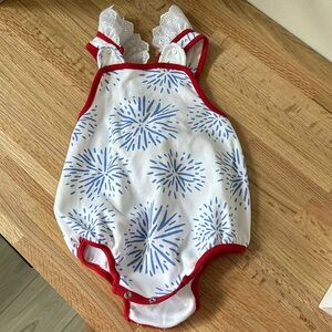 TBBC firecracker bubble romper